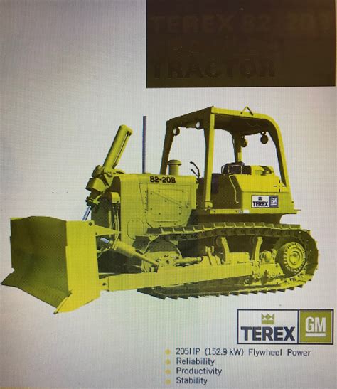 terex tractor specs